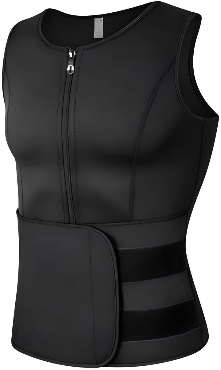 SolidKeus - Neopreen Zweetvest voor Mannen