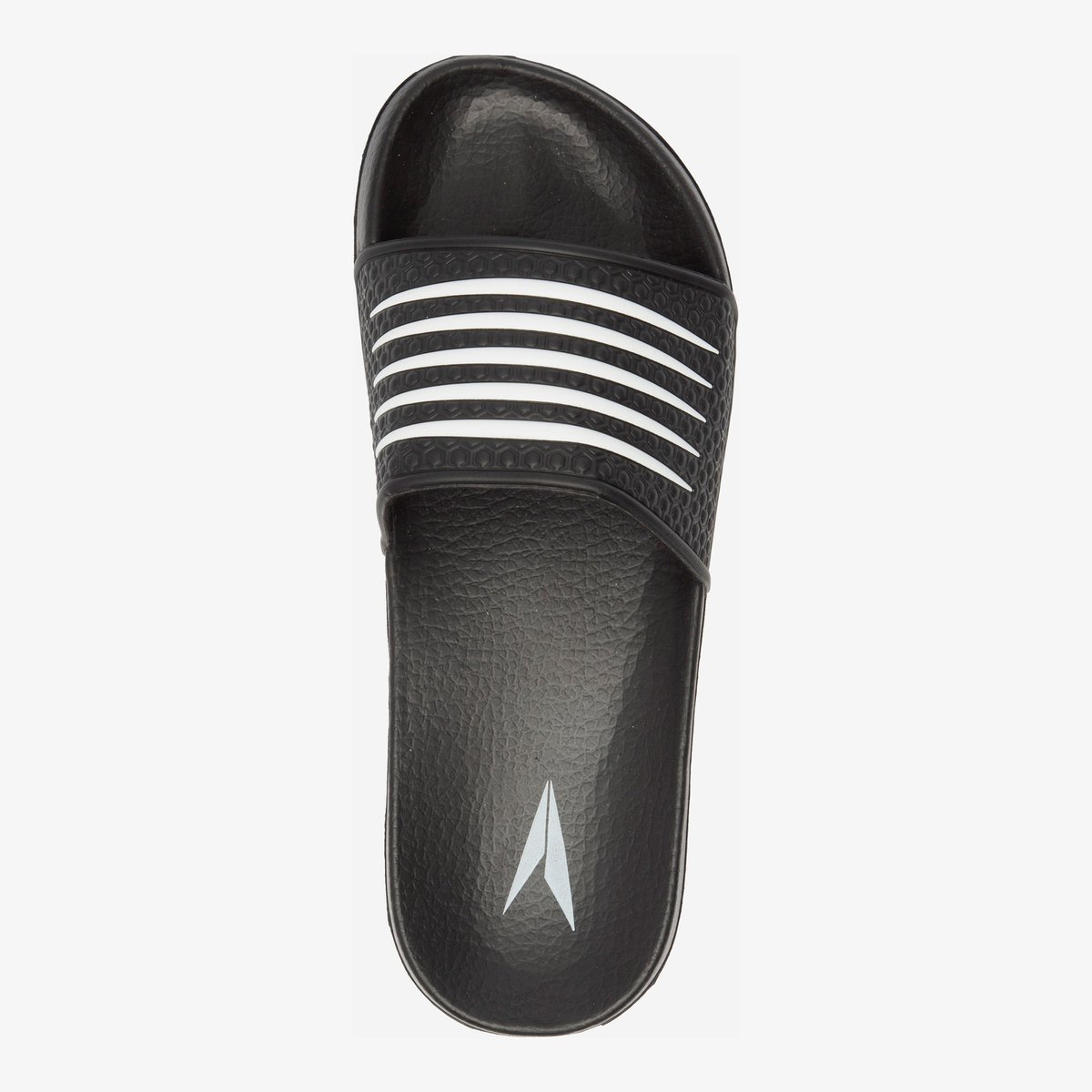 Dutchy heren badslippers zwart - Maat 46