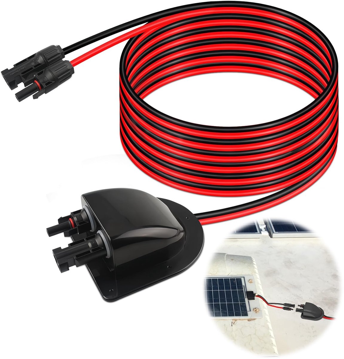 SolidKeus - Waterproof Solar Kabeldoorvoer voor Caravan en Boot