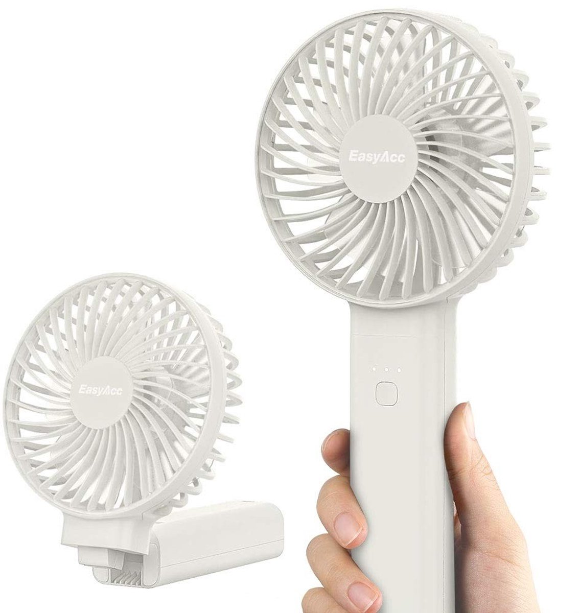 SolidKeus - Draagbare Handventilator met 4 Snelheden