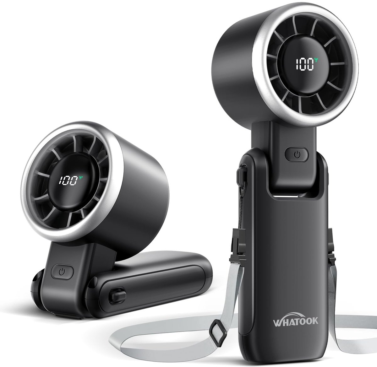 SolidKeus - Draagbare Mini USB Ventilator met 5 Snelheden