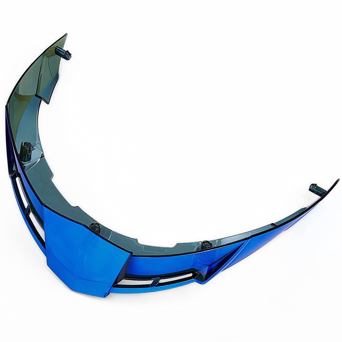 SolidKeus - Achterspoiler voor Motorhelm Model Z501, Blauw