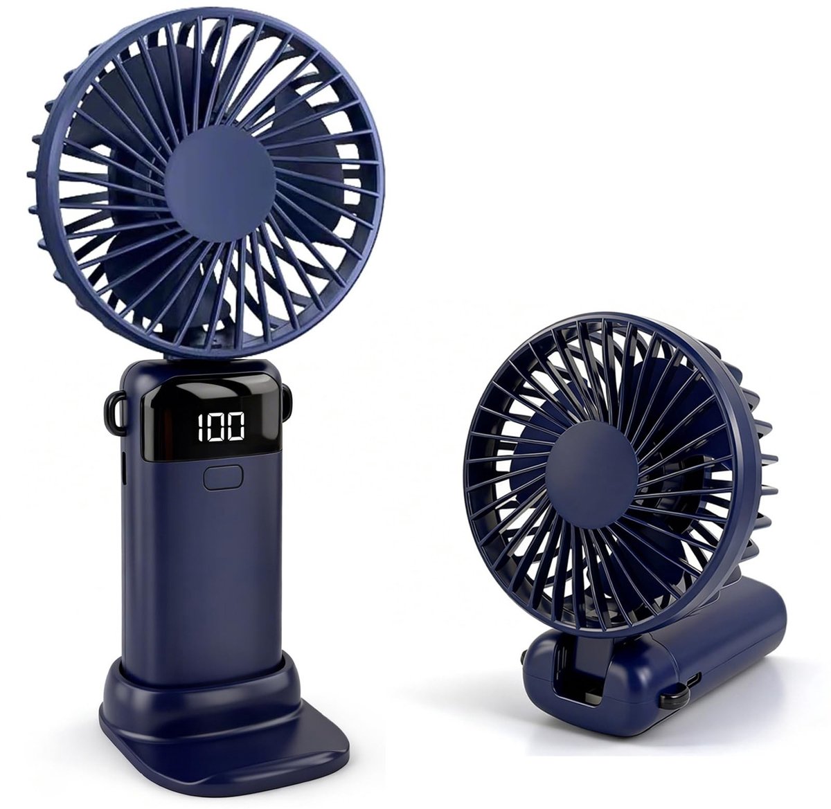 SolidKeus - Draagbare Mini Ventilator met 5 Snelheden