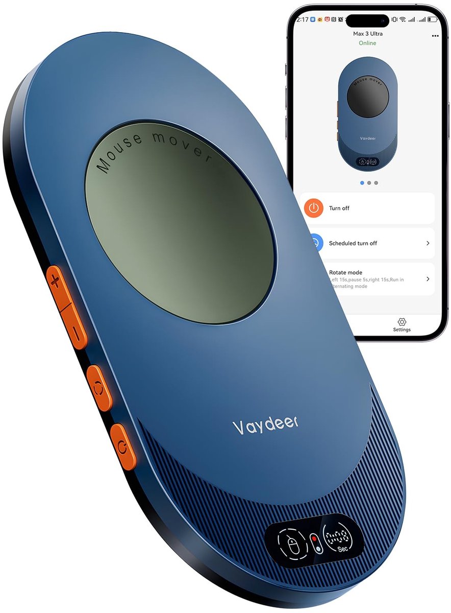 SolidKeus - Ultrathin Mouse Atomizer met Timer en App Bediening