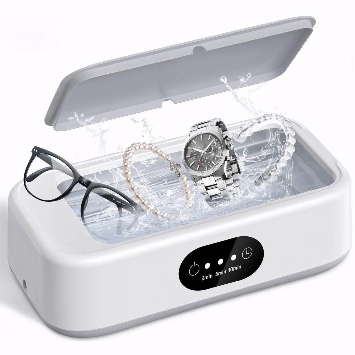 SolidKeus - Professioneel Ultrasoon Reinigingsapparaat voor Brillen en Sieraden