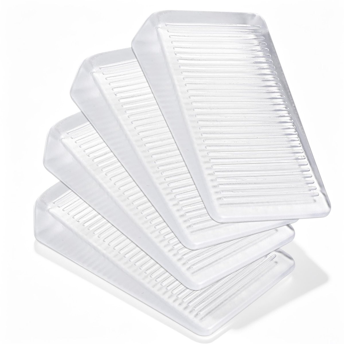 SolidKeus - Set van 4 Plastic Wedges voor Deurstopper en Meubelafstelling