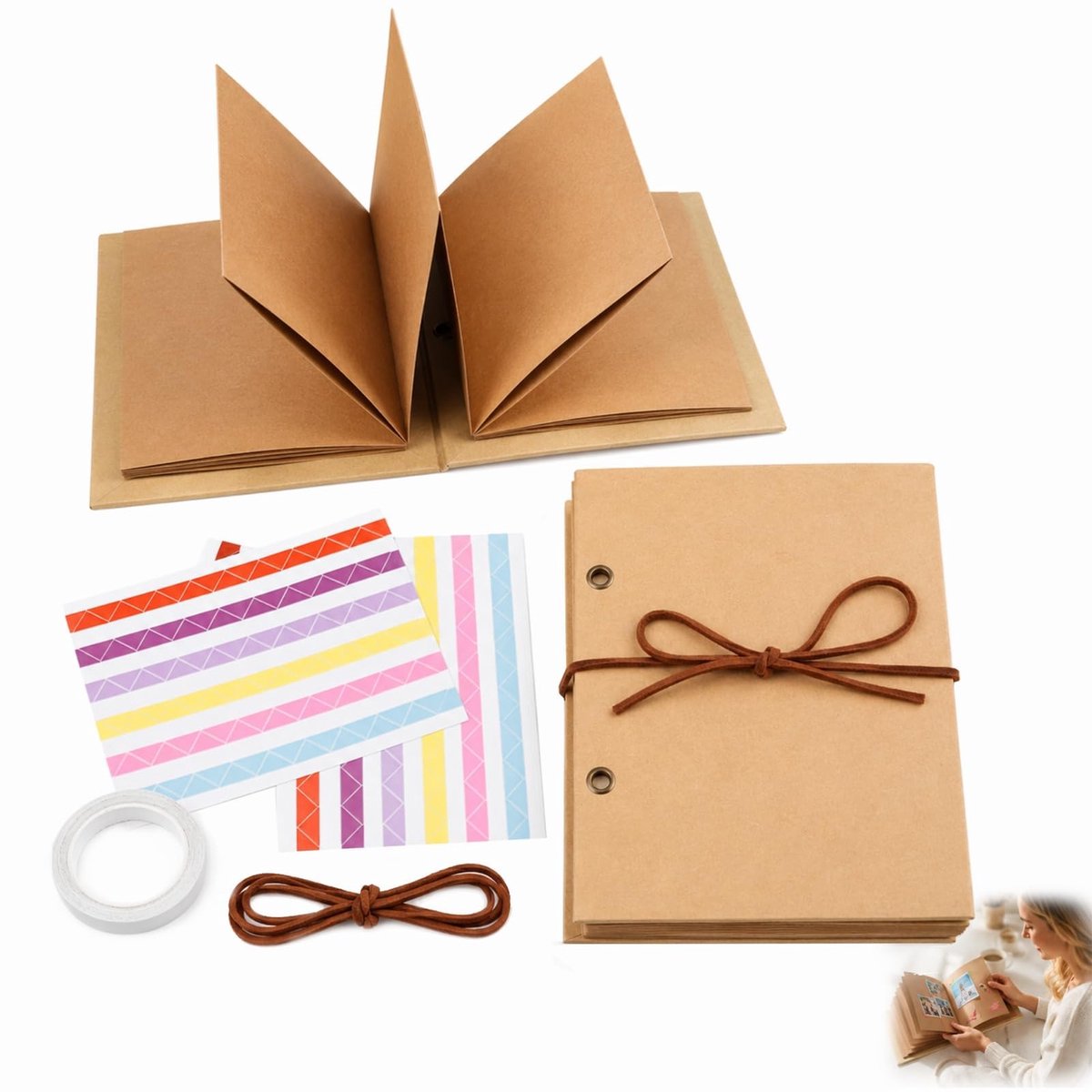 SolidKeus - Creatief Fotoalbum voor Scrapbooking met Vouwdesign
