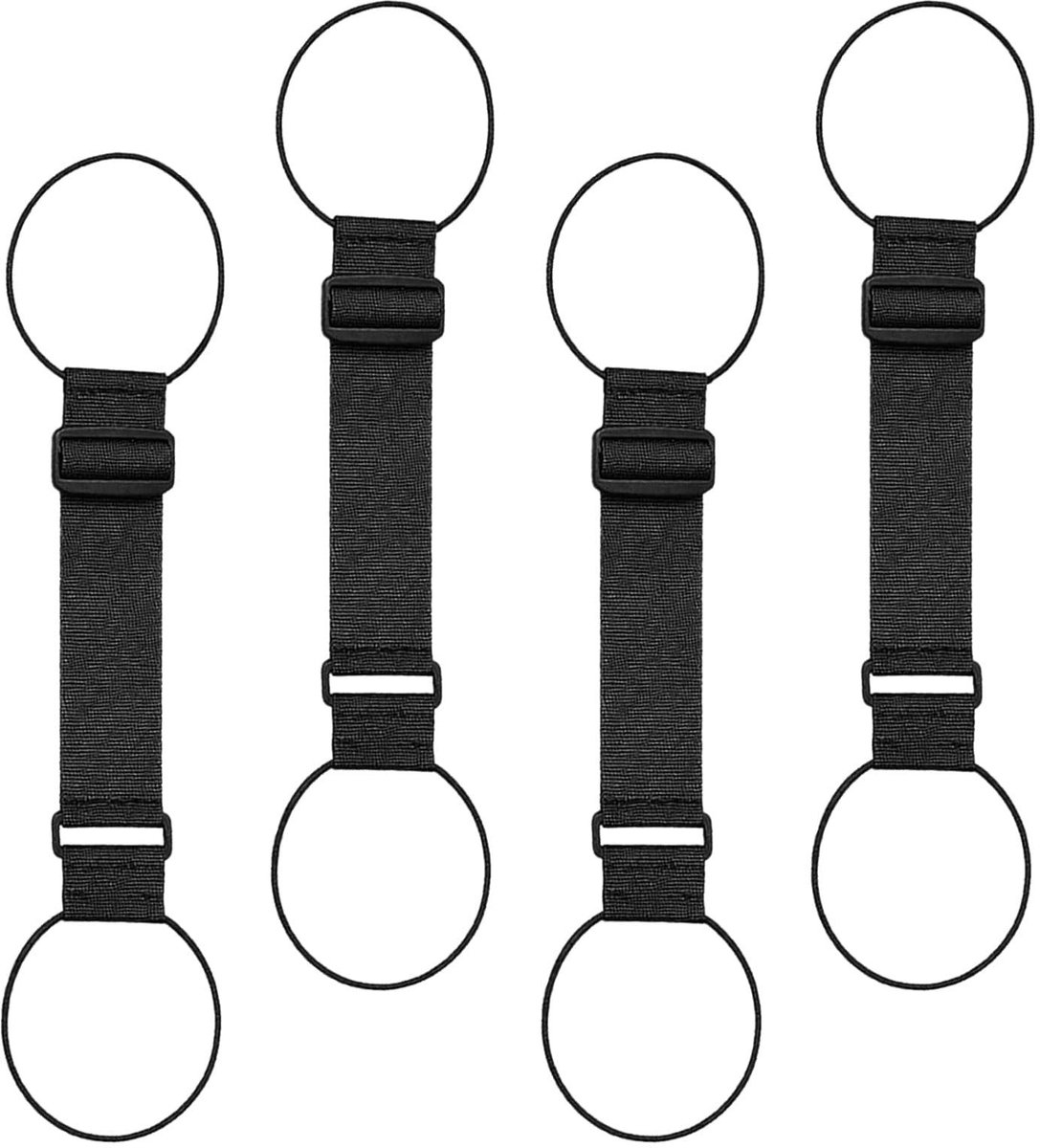SolidKeus - Set van 4 Verstelbare Riemen voor Bagage