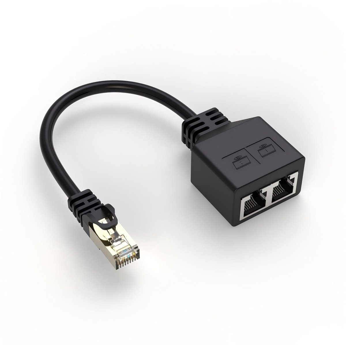 SolidKeus - RJ45 Ethernet Splitter voor Thuis en Kantoor