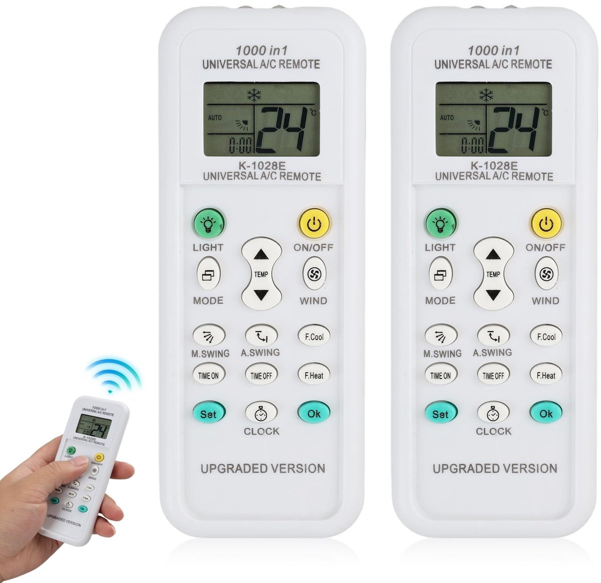 SolidKeus - Universele Airconditioning Afstandsbediening K-1028E