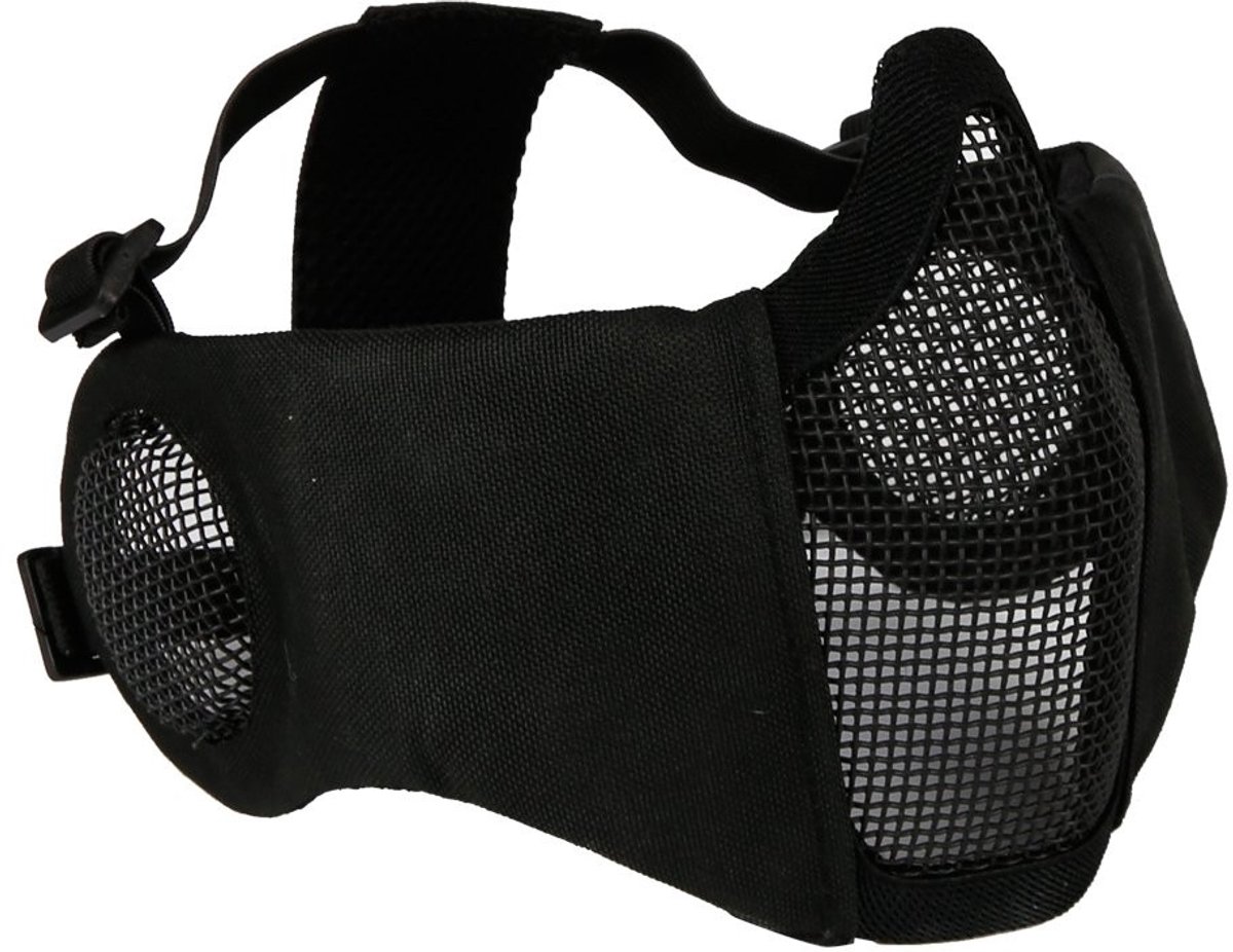 SolidKeus - Tactische Vouwbare Halfmasker voor Paintball en Jacht