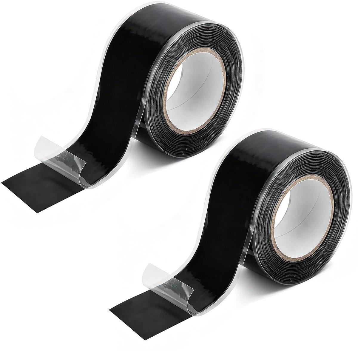 SolidKeus - Set van 2 Zelfklevende Siliconen Tape, 2,5 cm x 3 m