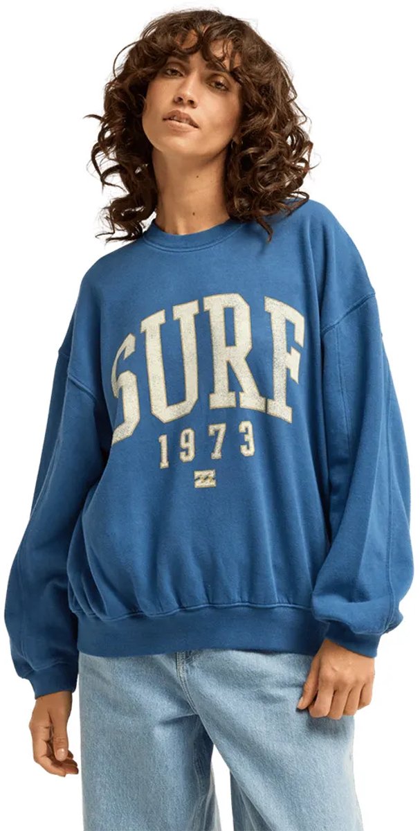 Billabong Kendall Aloha Sweatshirt M Vrouw Marineblauw