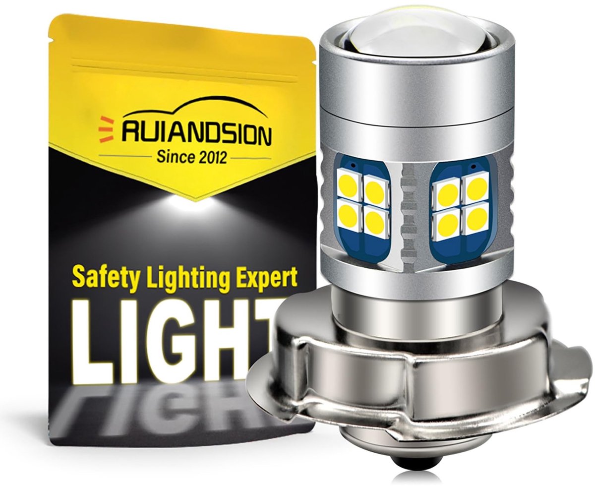 SolidKeus - P26S LED Lamp voor Motorfiets met 800 Lumen (1 Stuk)