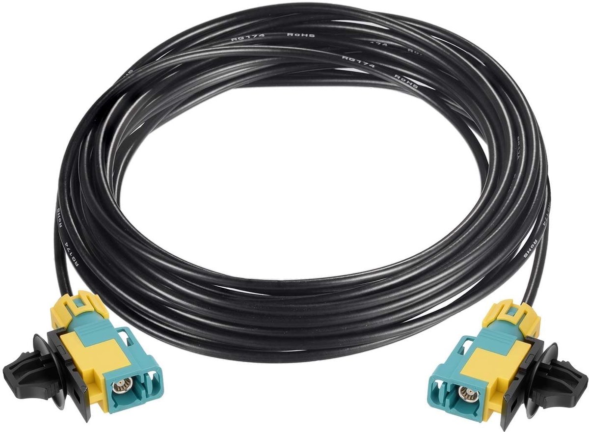 SolidKeus - Waterproof Coaxiale Antenne Adapter Kabel 5m