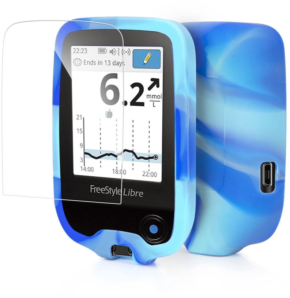 SolidKeus - Beschermcase voor Freestyle Libre Sensoren