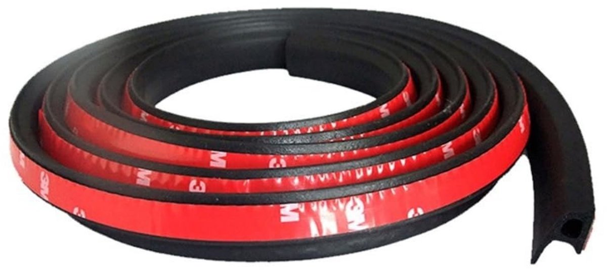 SolidKeus - EPDM Rubber Sealing Tape voor Auto's, 10 Meter