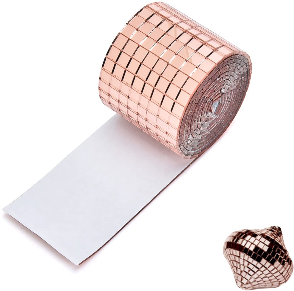 SolidKeus - Mini Zelfklevende Spiegel Mozaïek voor Creatieve Decoraties