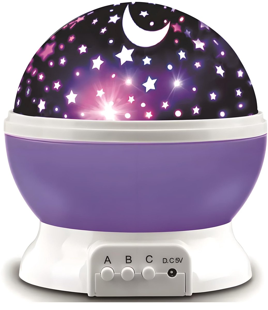 SolidKeus - Sterrenprojector LED voor Kinderen met Rotatie