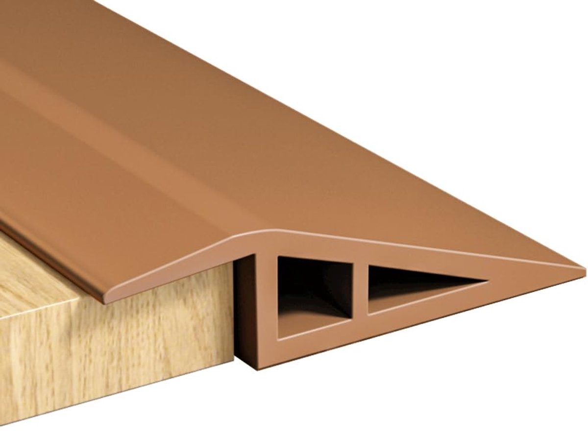 SolidKeus - Zelfklevend Overgangsprofiel, 1 m x 5 cm voor Laminaat en Tegels