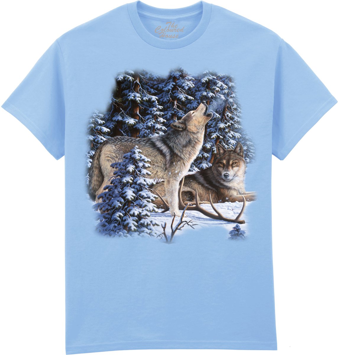 Wolf Wolven The Trophy Wolves The Coloured House T-shirt M