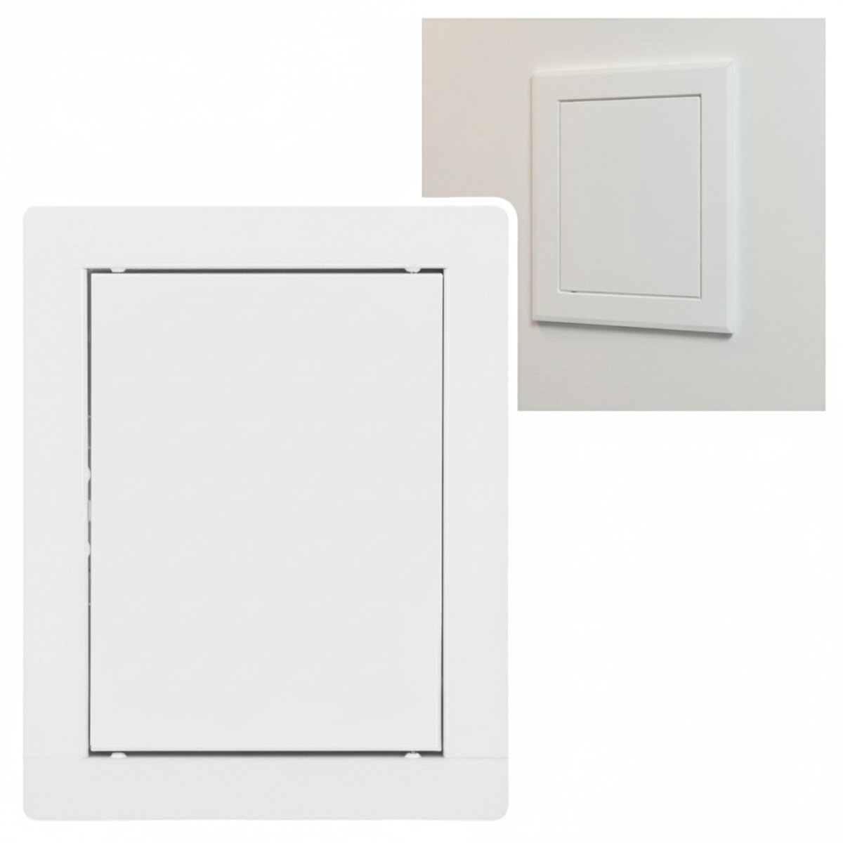 Witte ABS Inspectieluik 15x20cm - Esthetisch en Duurzaam