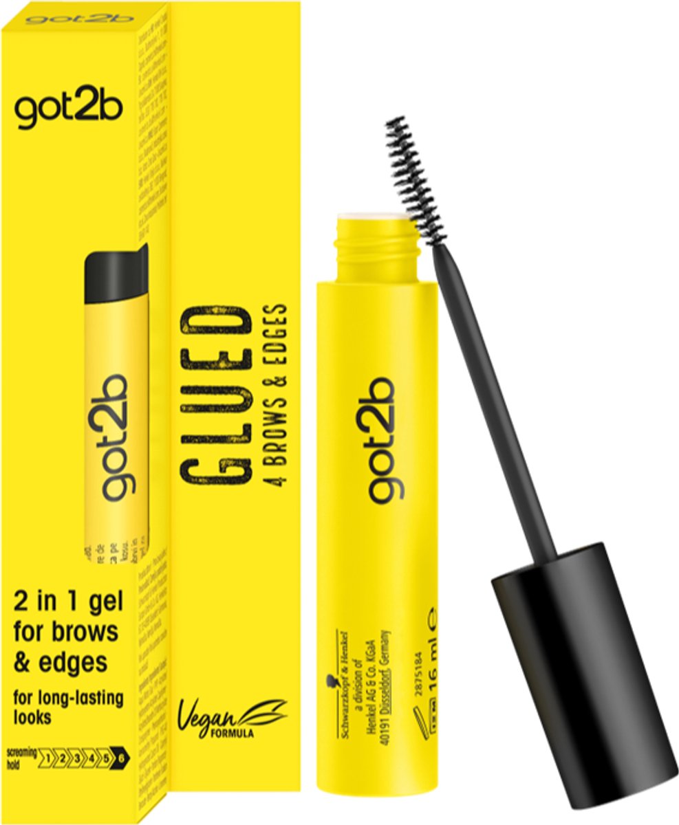 Got2B Glued 4 Brows & Edges 2-in-1 Gel for Brows and Hair 16ml