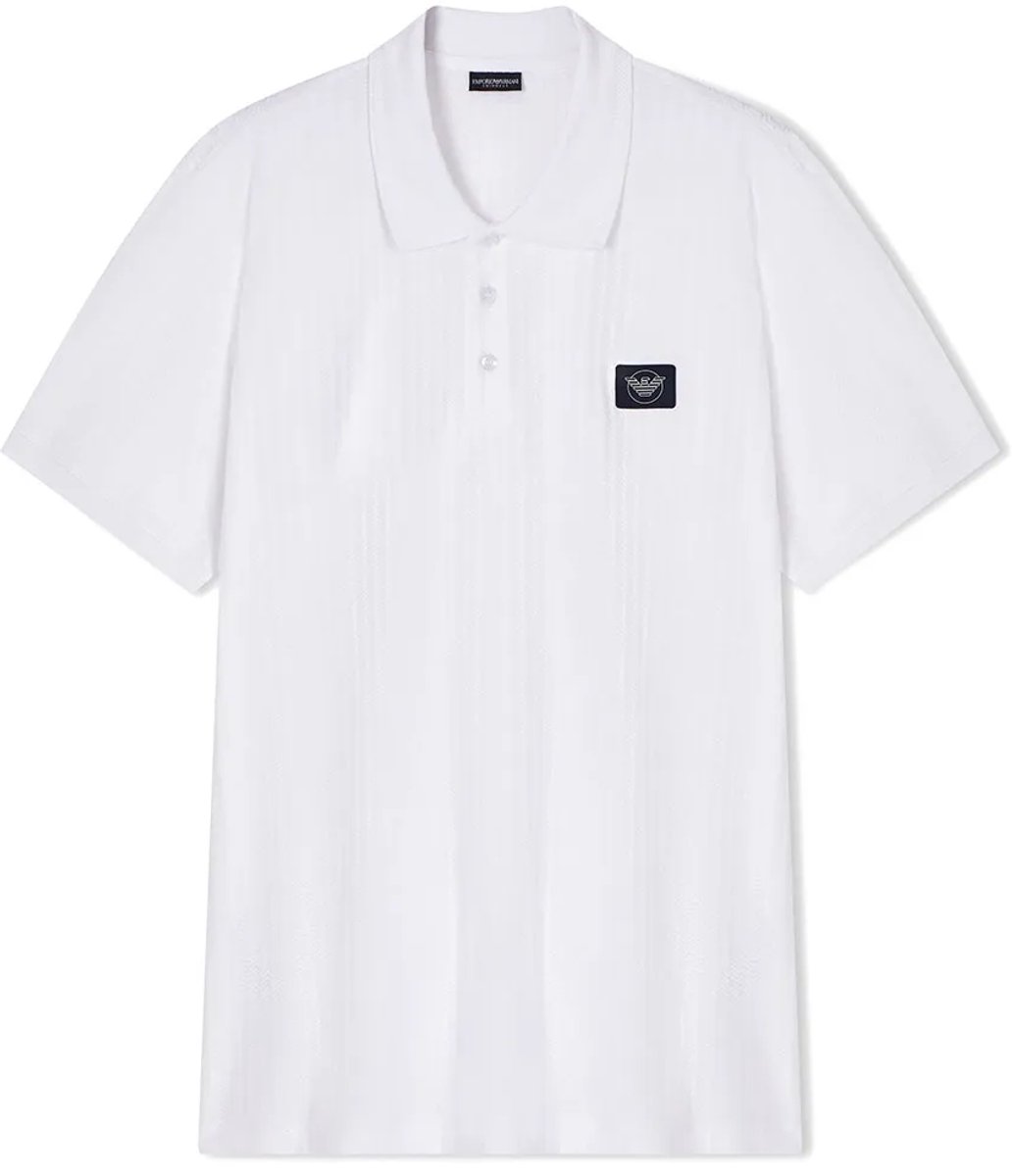 Emporio Armani Em000571_af20428 Korte Mouw Poloshirt Wit M Man