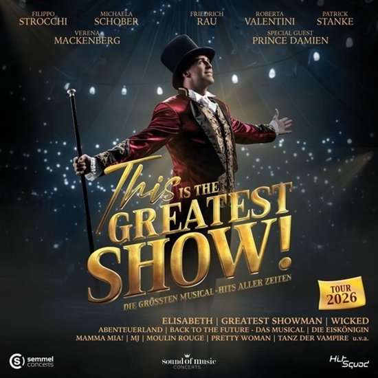 Various Artists - This Is The Greatest Show!: Tour 2026 (2 CD)