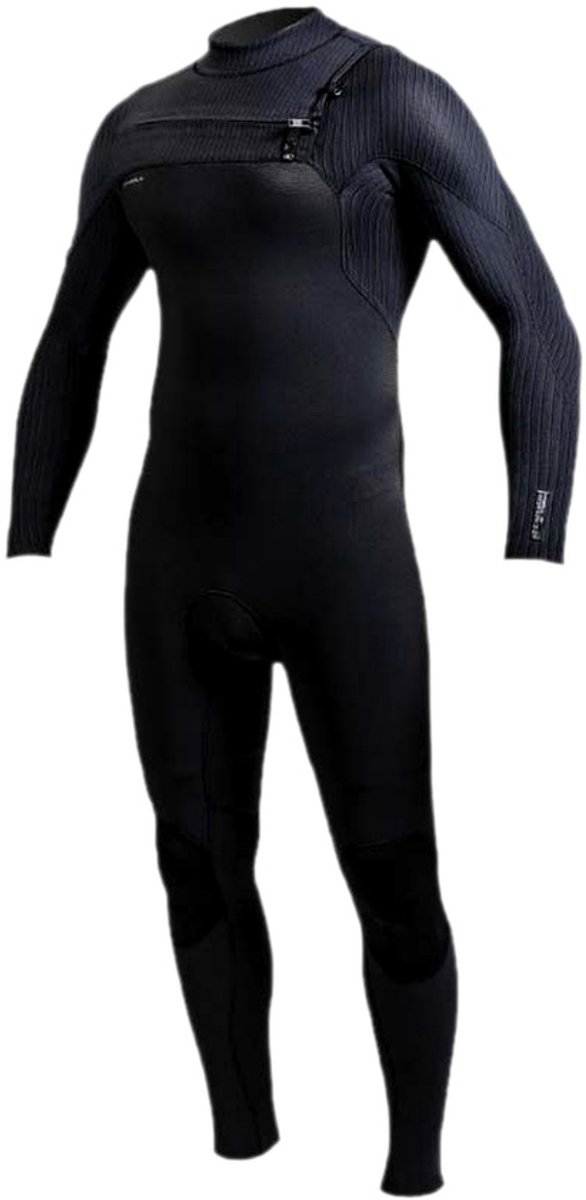O'Neill Hyperfreak 5/4 heren wetsuit black/black maat 48/S