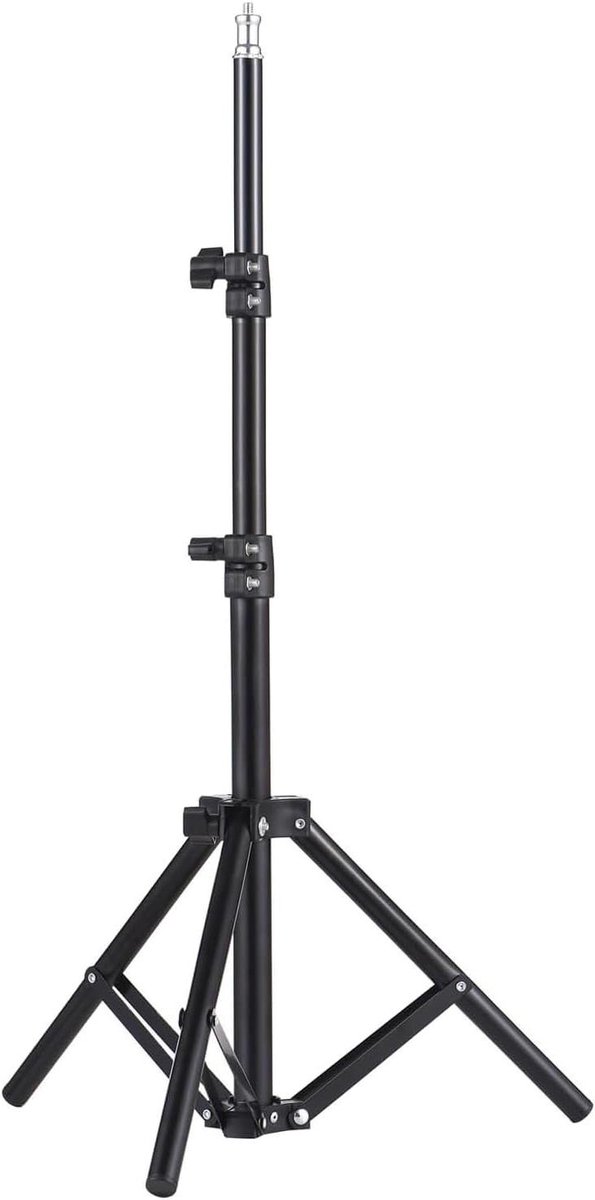 Projector Statief - Projectorhouder Beamerstandaard - Presenteren Films Kijken - In Hoogte Verstelbaar - 56.8 cm tot 160 cm - Zwart