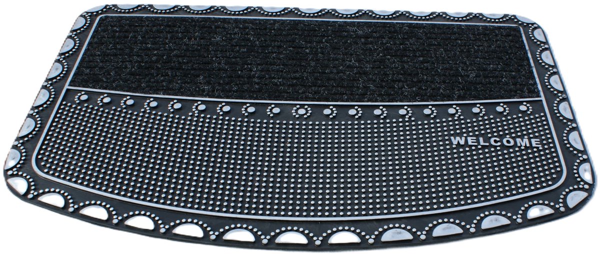 Woonmat Deurmat Buiten/Binnen 45x70cm Antislip PVC