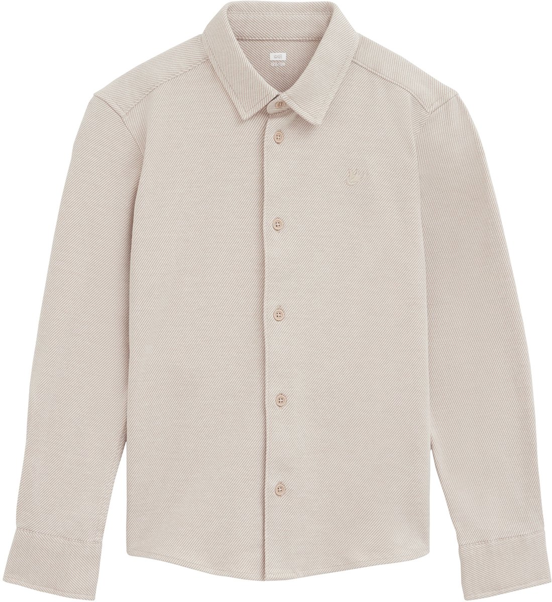 WE Fashion Jongens overhemd van twill met embroidery