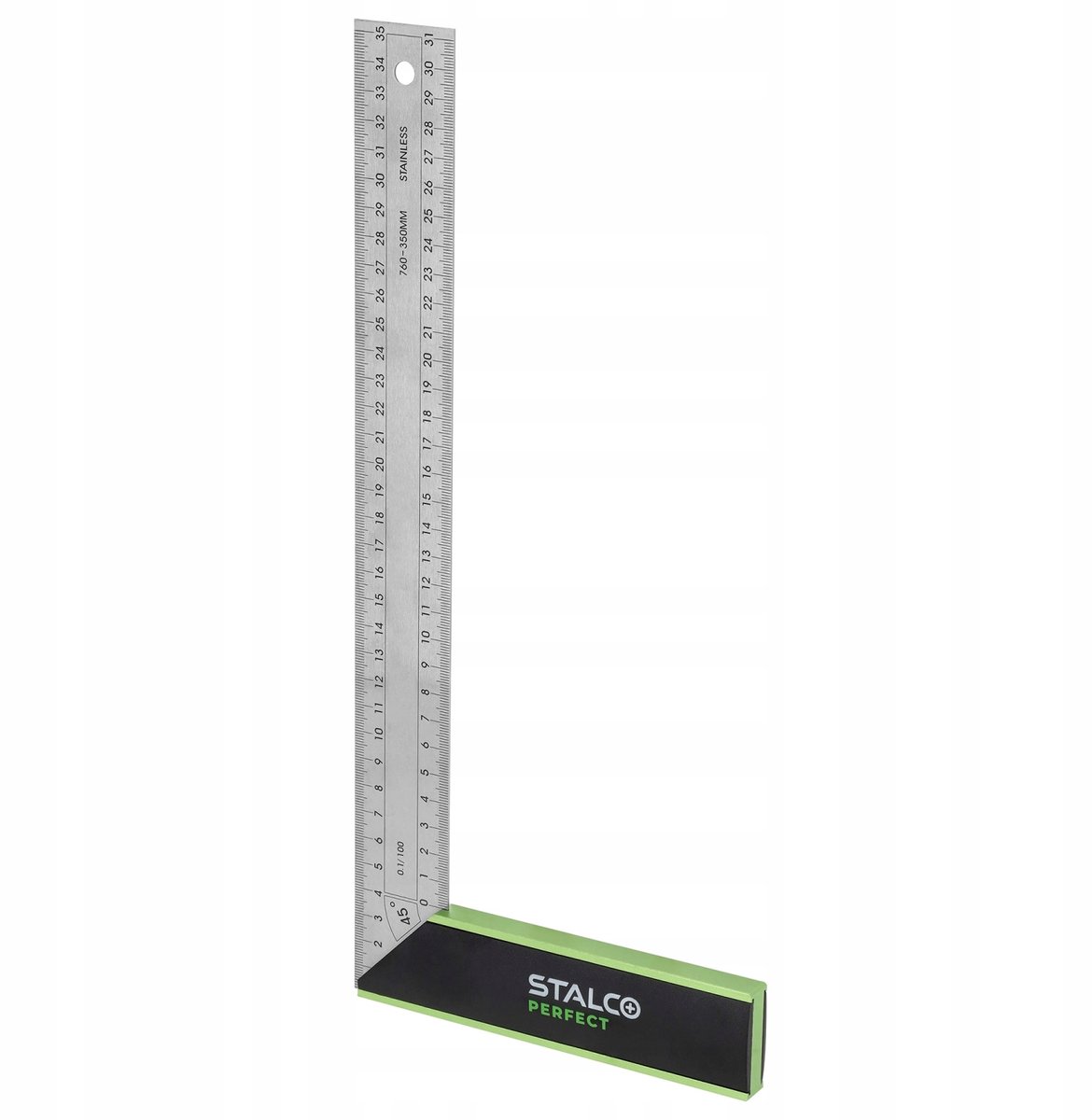 STALCO PERFECT Winkelhaak RVS 350 mm - Precisie & Duurzaamheid
