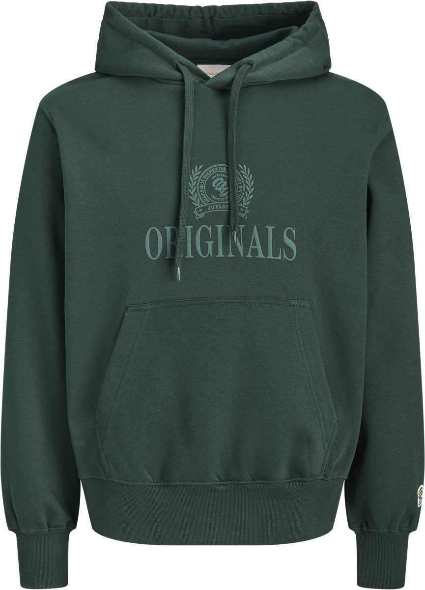 JACK & JONES PLUS - JORFREDERIKSBERG MONOGRAM SWEAT HOOD PLS Heren Trui
