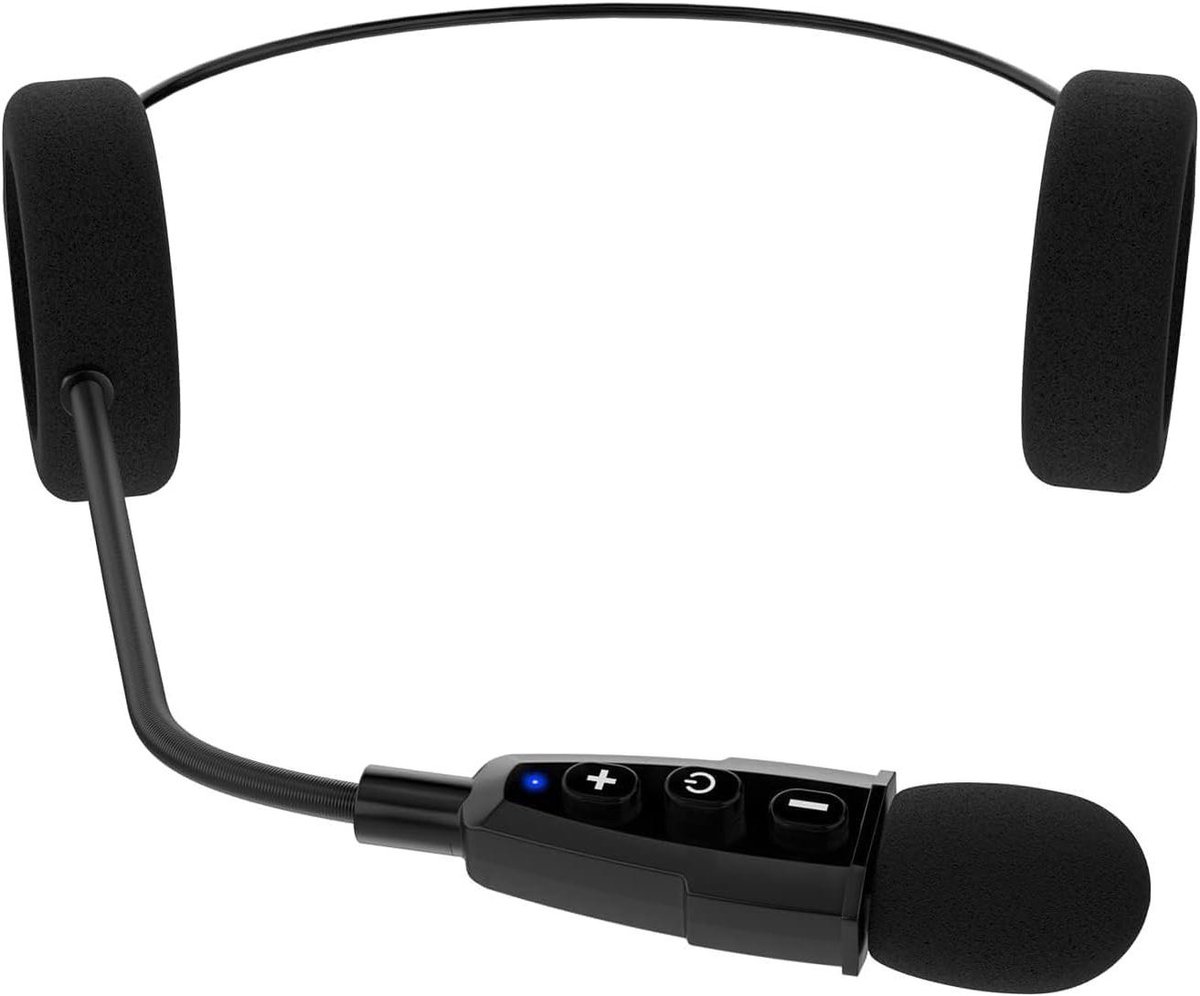 Motorhelm Headset - Motor Communicatie - Veilig Rijden - Ruisonderdrukking - 19 Uur Muziek - Zwart