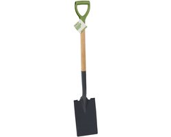 Kinzo Tuinspade 105 cm - Stevige Spade met Houten Steel en Ergonomisch Handvat - Schop voor Tuinwerk, Grondbewerking en Boomwortels - Tuinschop van Metaal van Kinzo — afbeelding 3