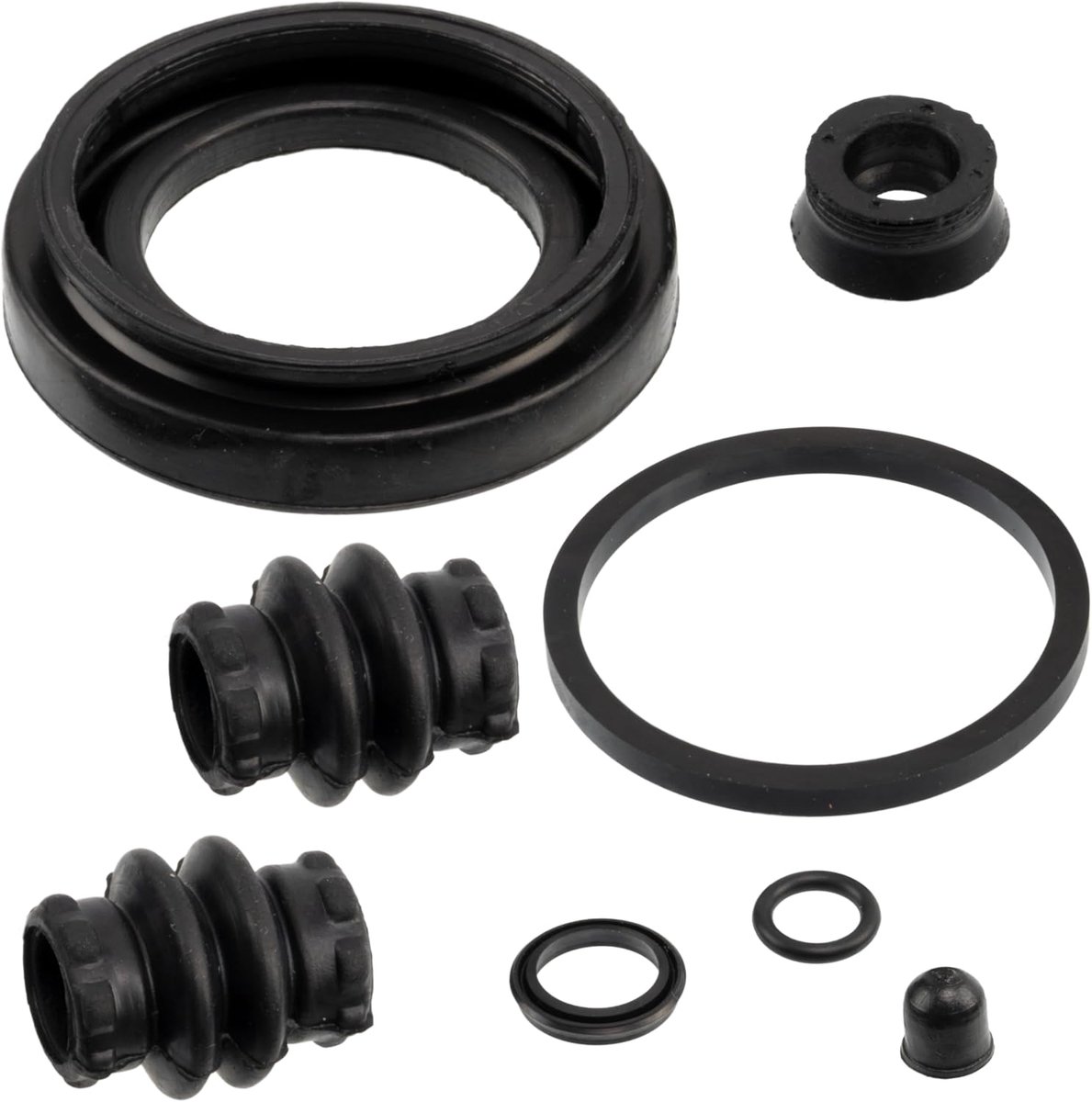 - C75222 - Reparatieset, remklauw achteras - compatibel met Alfa-Romeo Audi Nissan Renault Citroën Fiat Opel Peugeot Seat VW Toyota Skoda - nummers OE 1J0615423A