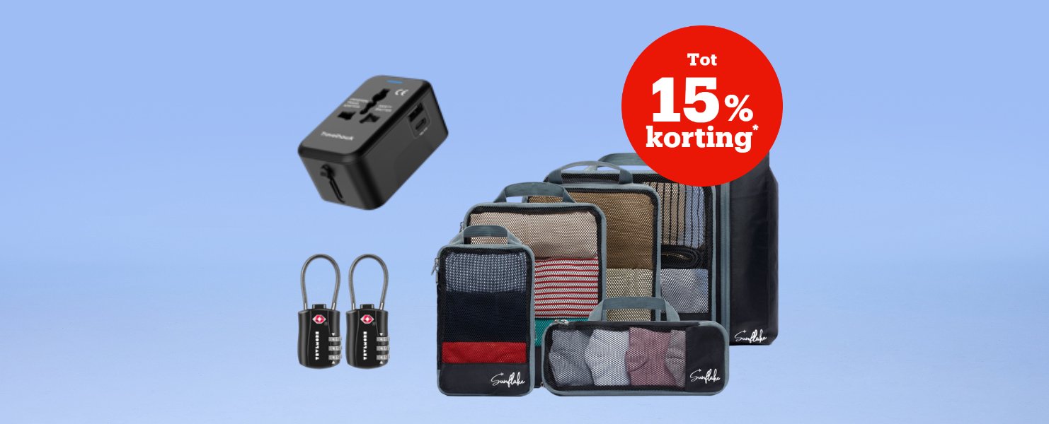 Tot 15% korting*