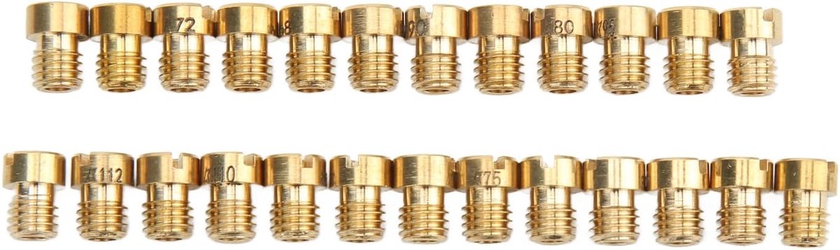 Vervangen, Hoogwaardige M5-vervanging voor Dellorto Carburateur PHBG,55-115 M5 Hoofdsproeier voor PHBG 21,19.5,19, voor SHA 13,14,15, voor SHB 16,19,20,SHBC 19 Carburateur