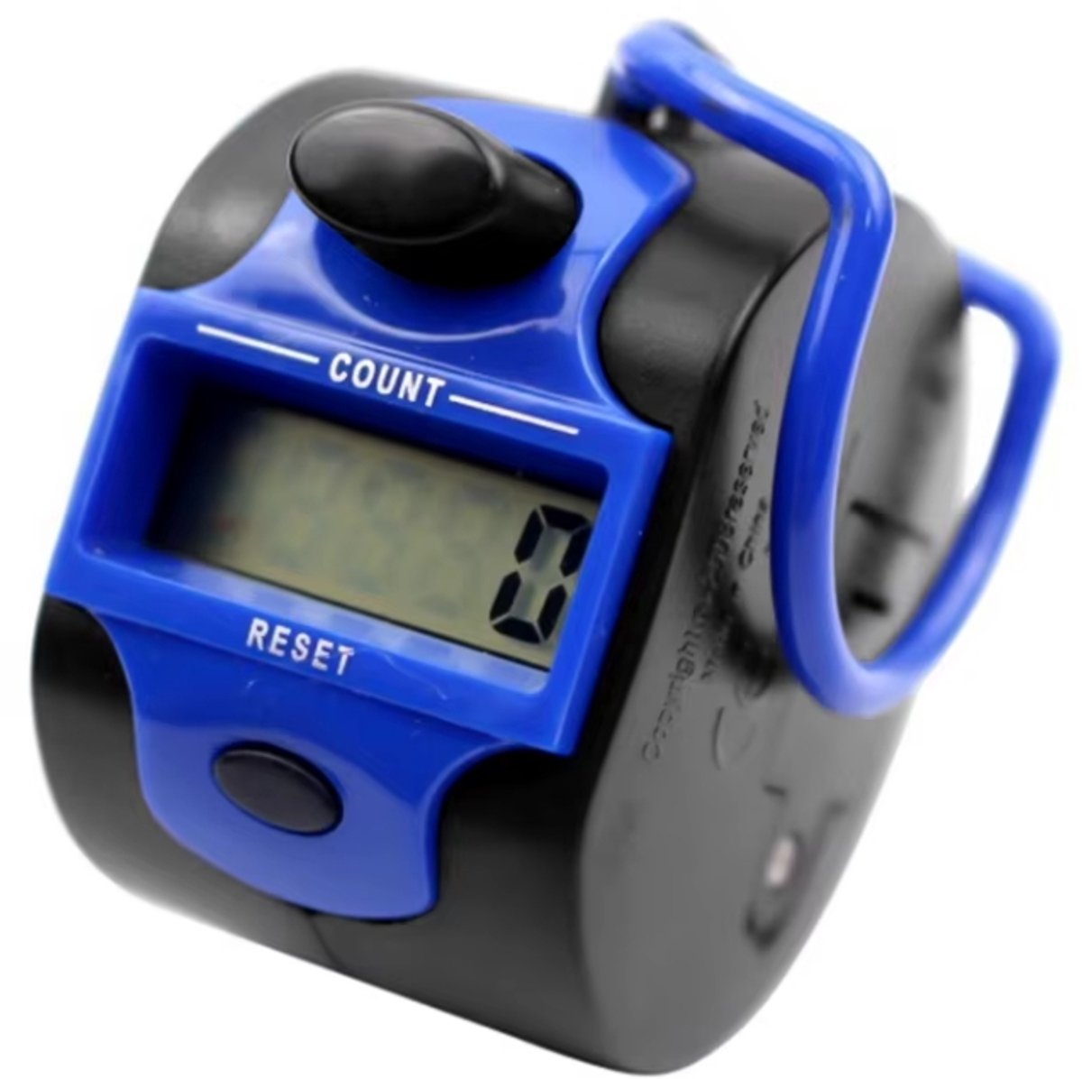 Actie4you® - Digitale Teller - Ronde Teller Digitaal - 5 Digits – Professionele Ronde teller - Handteller - Blauw