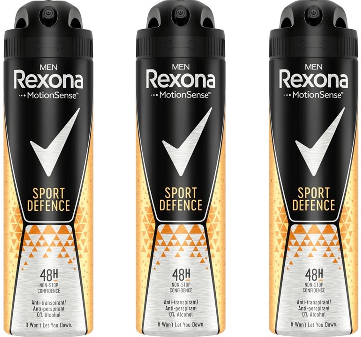 Rexona Deo Spray Sport Defence 3 x 150 ml