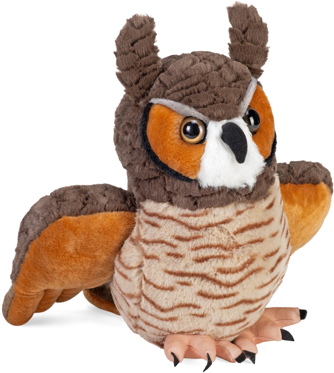 Republic 11958 12310 pluche uil, Cuddlekins knuffeldier, pluche dier, 30 cm