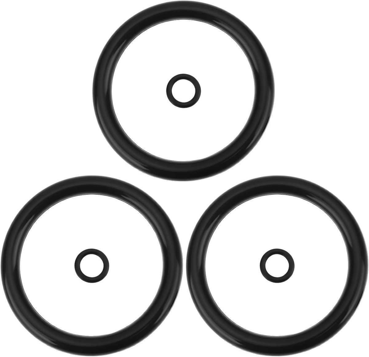 3 Set Water Filter Behuizing DN25 O-Ring Pakking EPDM Compatibel met Grünbeck Geno Seal Kit voor FS FSD 1 Inch 100001