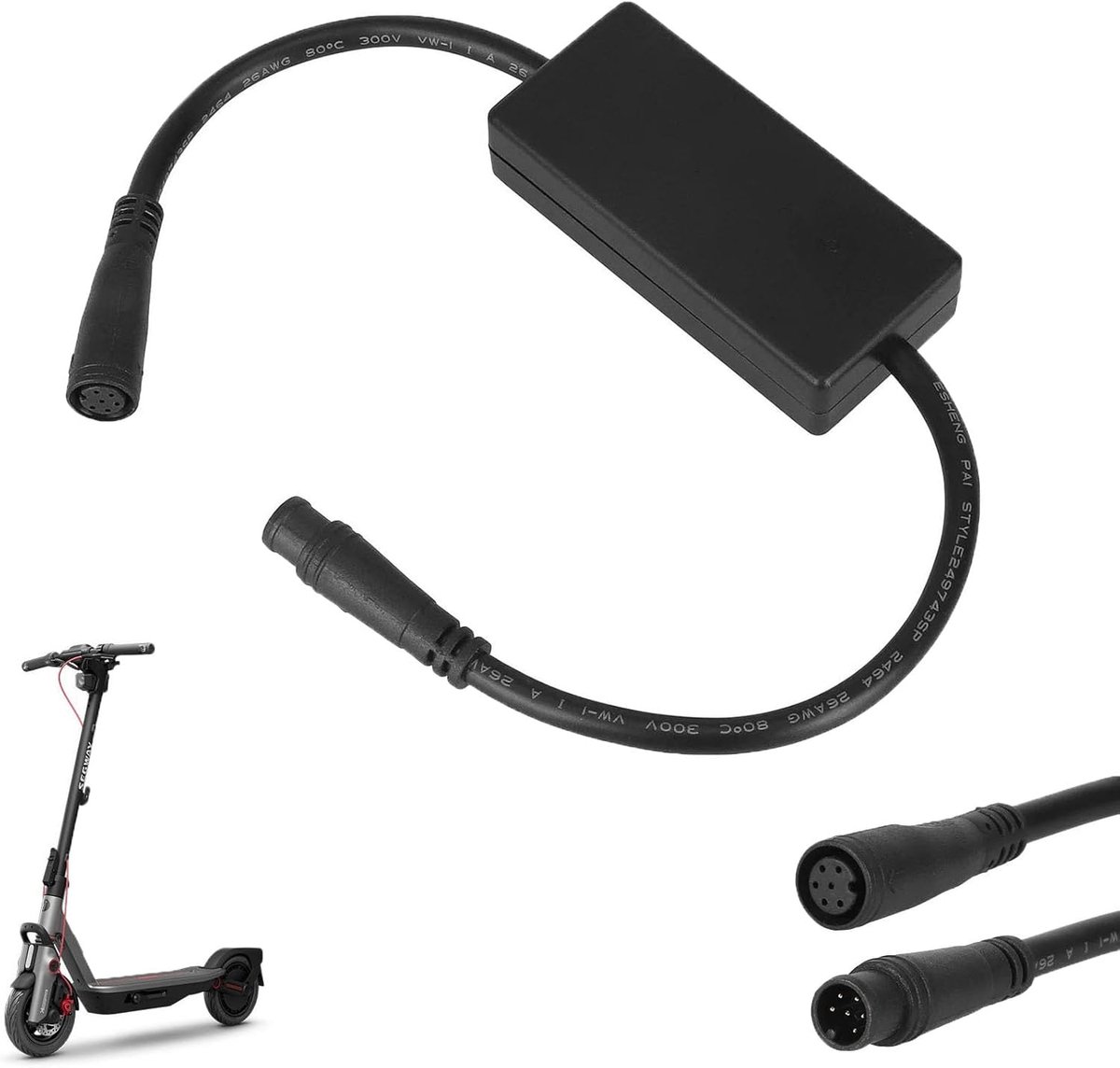 Snelheidsregelaar voor Segway Ninebot F3/F3 Pro Max Speed Ontgrendelingskabel 50 km/h Snelheidsontgrendelingslijn Reserveonderdeel voor elektrische scooter