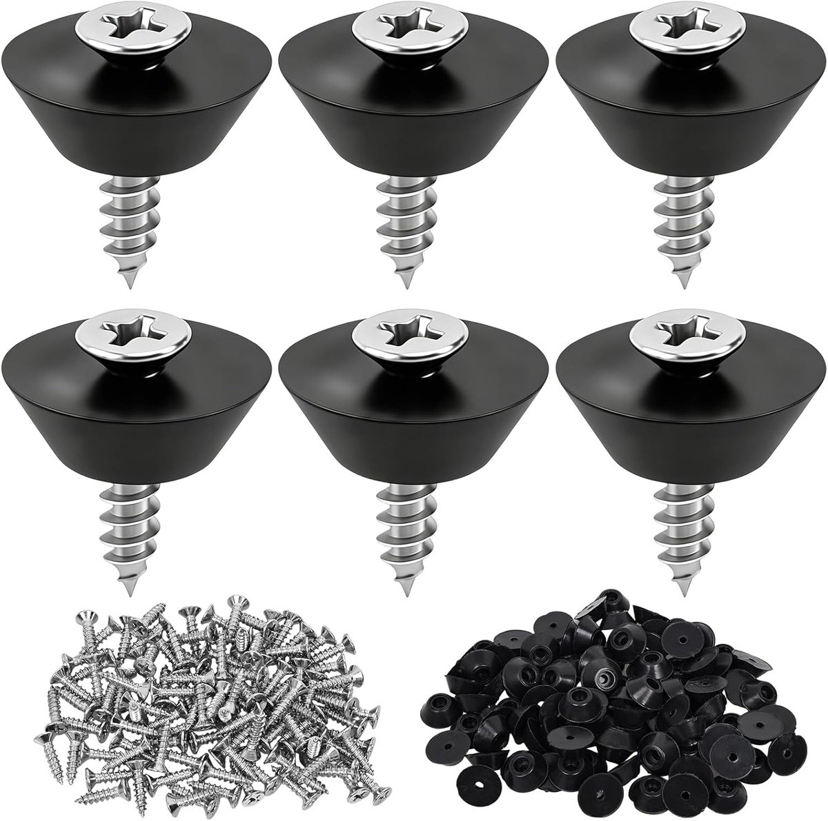 spijkers voor noppenbaan, 100 stuks, noppenbaan, spijkers, 3 x 15 mm, montageknoppen met spijker, afdichtspijkers, noppenbaan, afdichtspijkers met montageknop, montagenagels voor