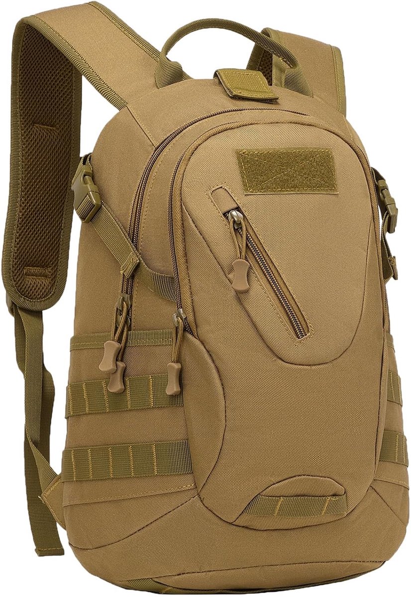 rugzak, werkrugzak, Molle outdoor rugzak, wandelrugzak, rugzak, dagrugzak, schooltas, universiteit, laptoptas voor sport, fietsen, commuting, trekking, kamperen, wandelen, heren en dames