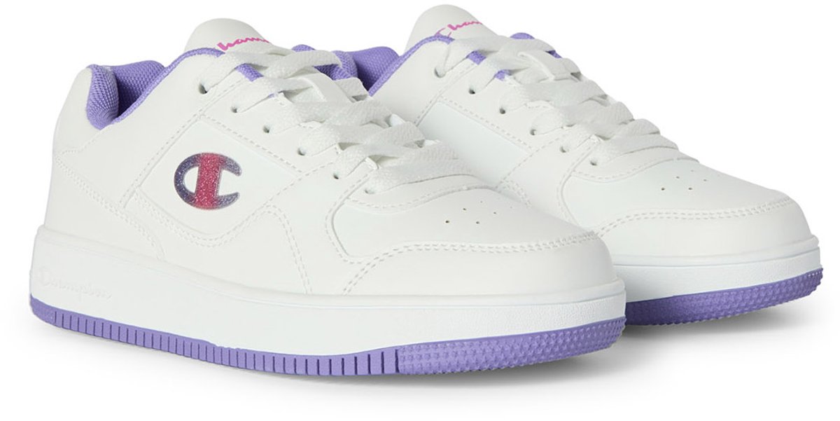 Champion Dames RD18 LOW G GS Sneakers Violet Bont