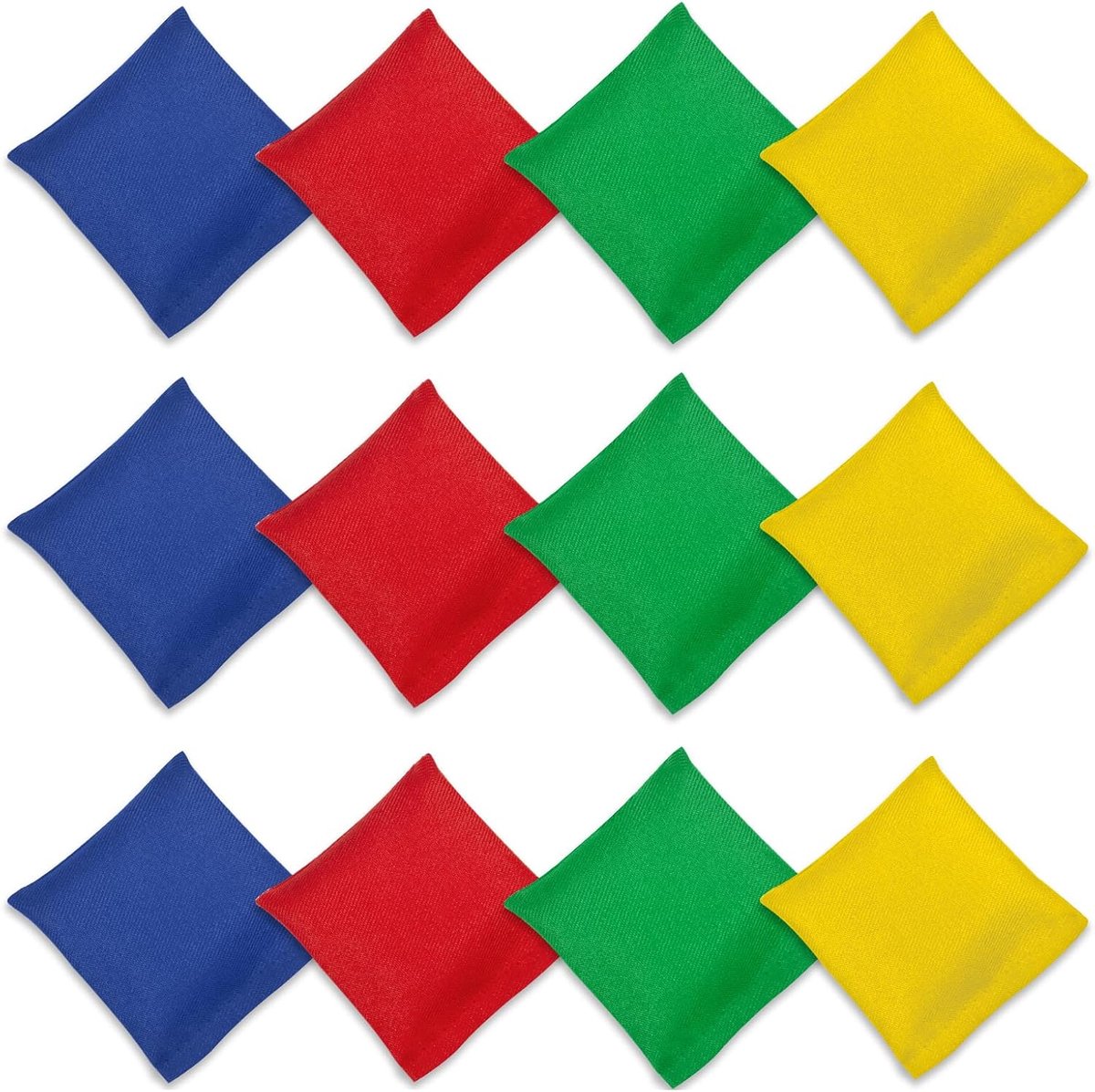 Bean Bags en kunststof ringen, werpspeelgoedset, gooispel voor beanbags, gooien voor kinderen, outdoorspellen voor kinderen, spelletjes voor feestjes in de open lucht in de tuin