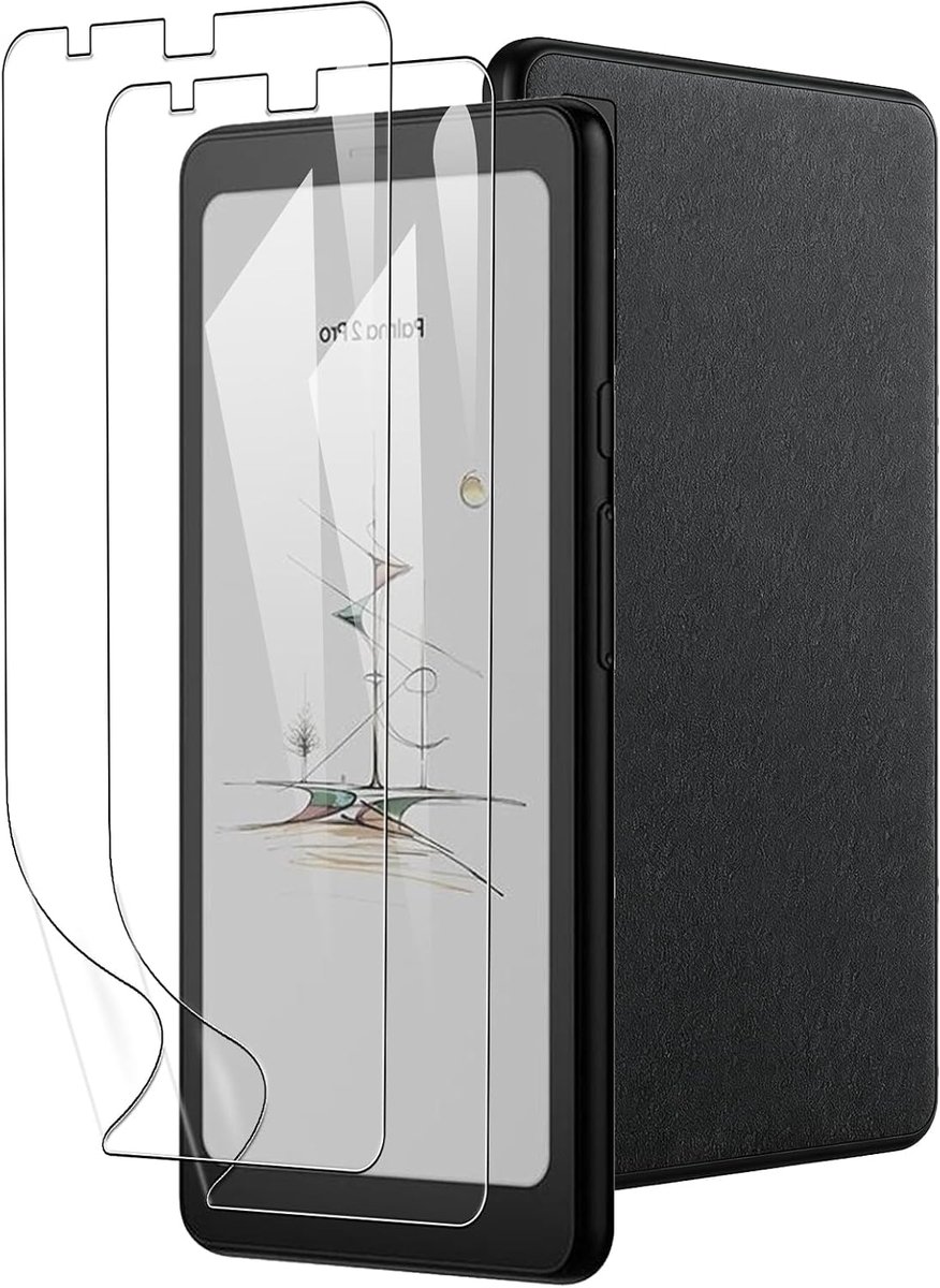Beschermfolie voor BOOX Palma 2 Pro 6,13 inch, HD anti-kras, flexibele zachte TPU-folie, hoge gevoeligheid en luchtbelvrije displaybescherming, 2 stuks